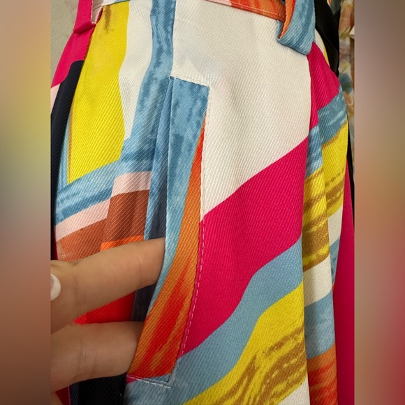 Gracia Pleated Maxi rich color shirt. Size S. - Picture 7 of 14